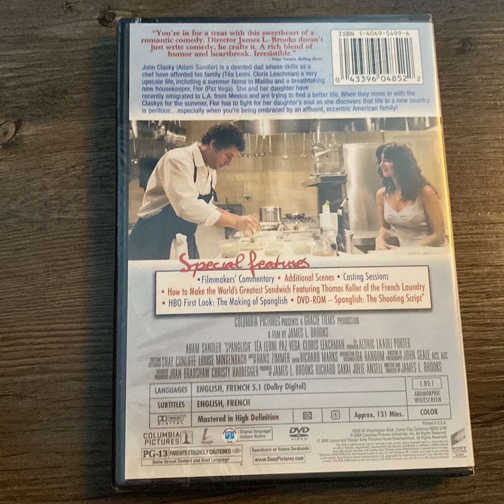 Spanglish DVD - Picture 2 of 2